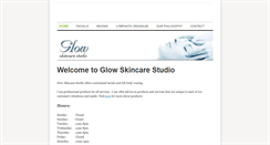 Desktop Screenshot of glowskincarestudio.com